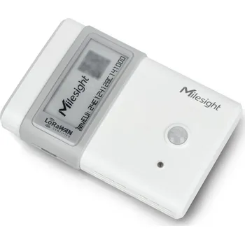 Bezpečnostní detektor IP30 LoRaWAN Smart senzor kvality vzduchu – bílý – Milesight AM107-868M