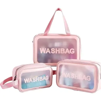 Kosmetická taška J&W Sada kosmetických tašek Cruzi růžová One size