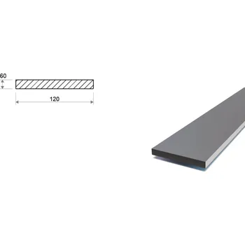 Stavební profil Plochá ocel 120x60