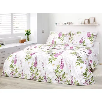 Povlečení Bavlněné povlečení - květenství wistarie 140x220+70x90