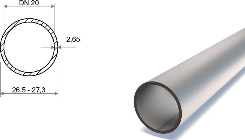 Trubka pozinkovaná 3/4