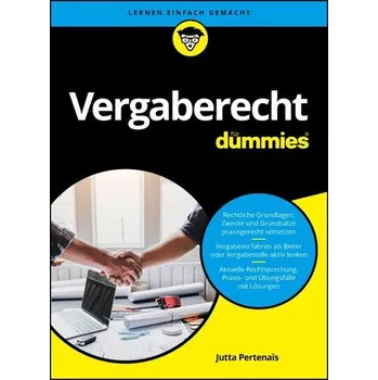 Vergaberecht für Dummies - Pertenais, Jutta