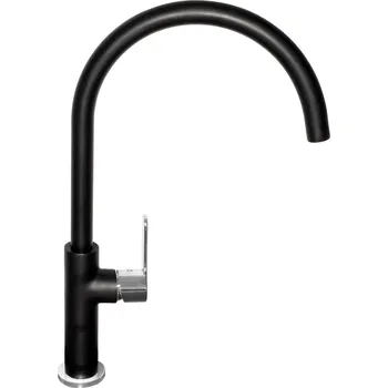 Vodovodní baterie Kuchyňská baterie Alveus ARC 80 Černá matná 1134889