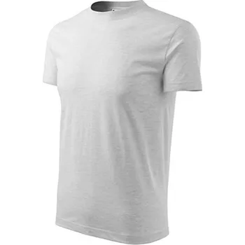 Reklamní Basic tričko dětské, světle šedý melír, 146 cm/10 let