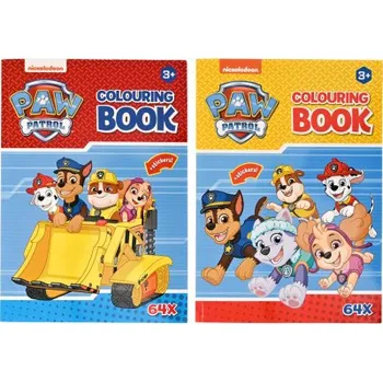 omalovánky Omalovánky 2 druhy Tlapková Patrola