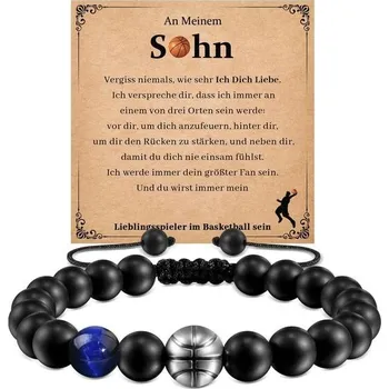 Náramek Cheerslife Fotbalový náramek Cheerslife, dárek pro muže, syna, bratra a přátele DE-B