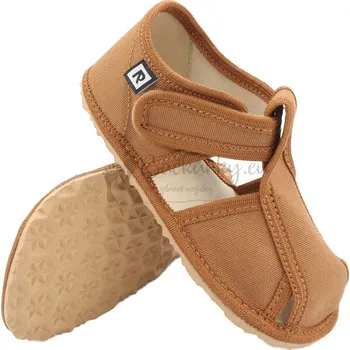 Chlapecké bačkory Dětské flexi (barefoot) pantofle RAK 100015-5 Hnědá - vel. 29
