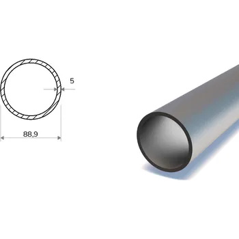 kabelová chránička Trubka bezešvá 88,9x5