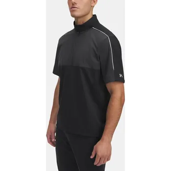 Dámská bunda Pánská bunda s krátkým rukávem Under Armour Drive Wind Short Sleeve velikost XXL black