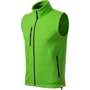 Reklamní Exit fleece vesta unisex, apple green, M