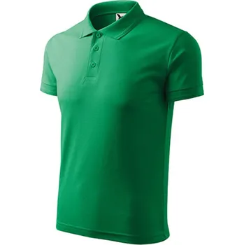 pracovní tričko Reklamní Pique Polo polokošile pánská, středně zelená, 2XL