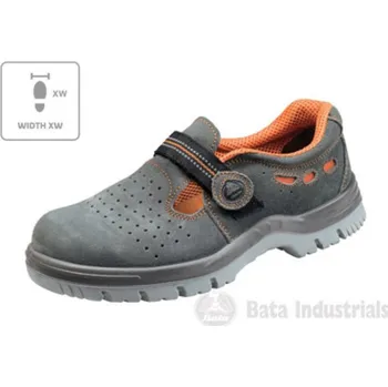 Pracovní obuv Reklamní Riga XW sandále unisex, tmavě šedá, 42