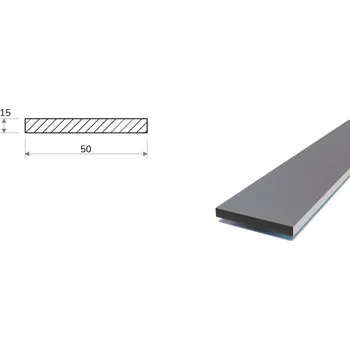 Stavební profil Plochá ocel 50x15 (S355)