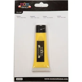 Karnevalový doplněk Make up V tubě žlutý VI07039x