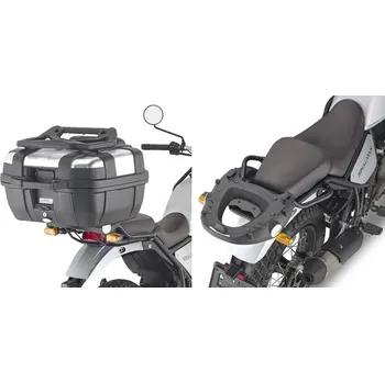 Zavazadlo na motocykl GIVI SR9054 special rack Royal Enfield Himalayan 411 (21-23) pro MONOLOCK nebo MONOKEY, bez plotny