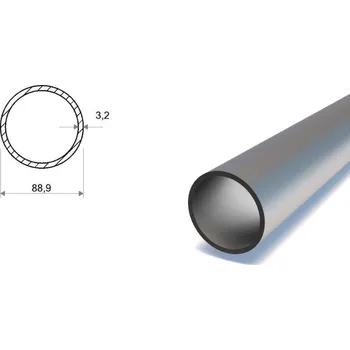 kabelová chránička Trubka bezešvá 88,9x3,2