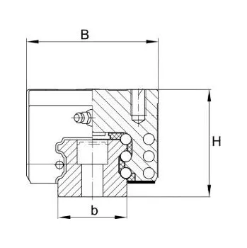 KWSE 30-HL-V1-G3 INA Lineární vozík
