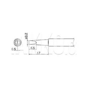 Pájecí hrot Pájecí hrot HAKKO T34-D32 - 107005120