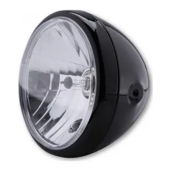 Osvětlení pro motocykl SHIN YO - Něměcko Hlavní přední světlo RENO 7" barva: černá