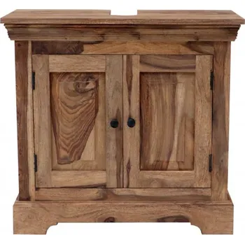 Koupelnový nábytek Indický nábytek - Skříňka pod umyvadlo Jali 70x65x35 z indického masivu palisandr Super natural