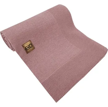 Dětská deka Deka z pleteniny,pudrově růžová