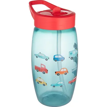 Kojenecká láhev Canpol babies Lahev sportovní se sklápěcím pítkem Cars 400ml