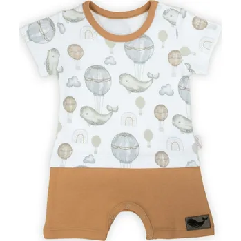 Kojenecký overall Bavlněný overal pro chlapce MIKI 56