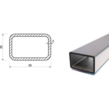 Stavební profil Jekl 30x25x2