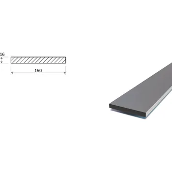 Stavební materiál Plochá ocel 150x16