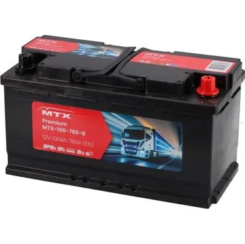 Akumulátor 12V 100Ah MTX Premium 760EN MTX MTX-100-760-B