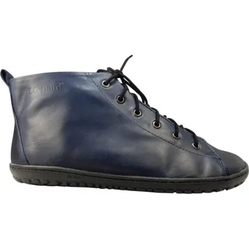 Pánská zdravotní obuv Pánské celokožené barefoot boty JASPER modrá 47