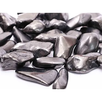 Drahý kámen Magieprirody.cz Tromlovaný kámen Šungit XL velikost 35 - 60 mm - Rusko #206 Množství: 1ks