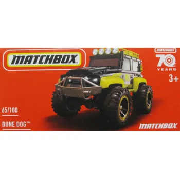 auto na autodráhu Matchbox Dune Dog