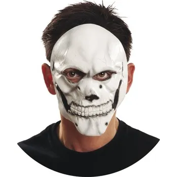 Karnevalový kostým Maska obličejová Lebka VI00349x