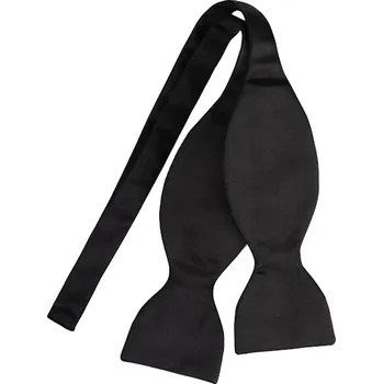 Motýlek Carlo Cardini Hedvábný vázací motýlek Brinkleys - černý provedení: velikost 44