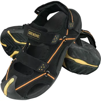 Pánské sandále Reis BREAK pánské sandály Black/Orange