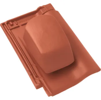 BRAMAC Taška průchozí pro sanitární odvětrání Rubín 9 engoba měděná