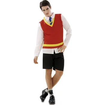 Karnevalový kostým Kostým Školní hezounek VI01360x Velikost M/L 50-52