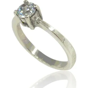 Prsten Stříbrný prsten se zirkonem, v. 51, 2,58 g, Ag 925