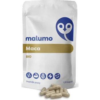 Přírodní produkt Malumo Maca Bio Počet kapslí: 120ks