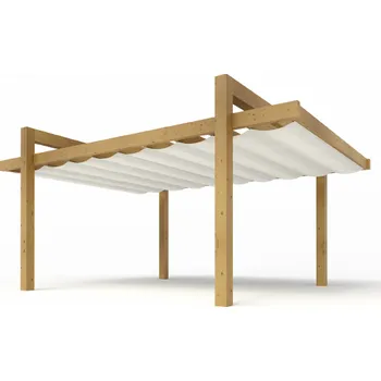 Pergola Dřevěná pergola Portal 400x400 cm