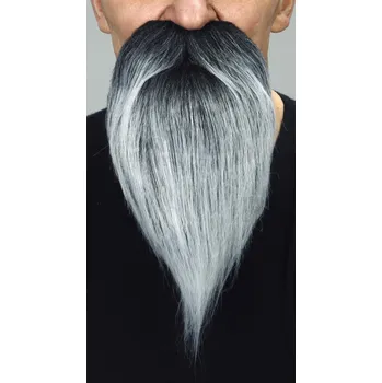 Karnevalový kostým Plnovous dlouhý černošedý VI02891x