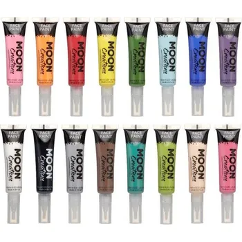 Speciální výtvarná barva Barva na obličej a tělo v tubě 15 ml SFC01501 Barva Citrónová