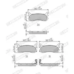 FERODO Sada brzdových destiček PREMIER FE FDB1012