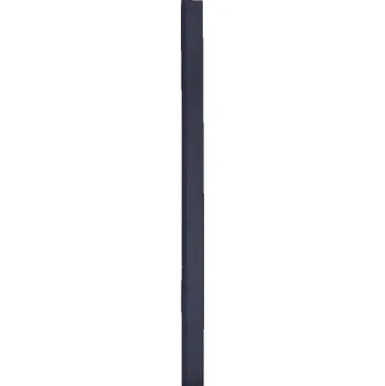 TRESLAMELY krycí lišta koncová pro šikmé plotové pole; Antracit Výška (mm): 1200
