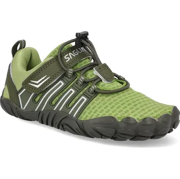Dívčí obuv Barefoot dětské tenisky Saguaro - Kids Vigor I zelené Velikost: 36