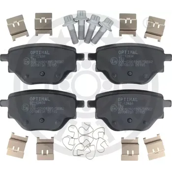 Brzdová destička OPTIMAL Sada brzdových destiček OPT BP-12834