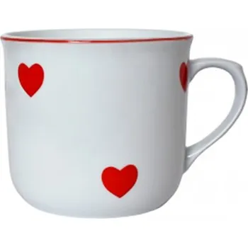 hrnek 500ml Vařák SRDCE HÁZ.porcelán