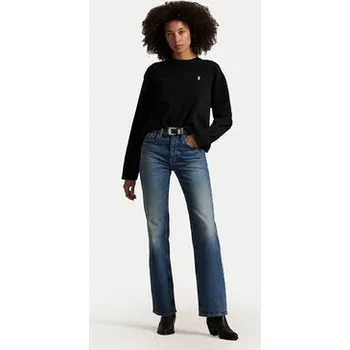 Dámské oblečení Polo Ralph Lauren Halenka 211967105002 Černá Straight Fit XS