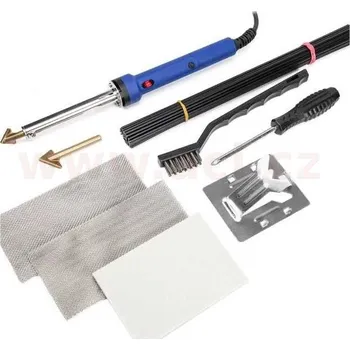 Nářadí na motocykly svařovací souprava na plast, žehlička s příslušenstvím